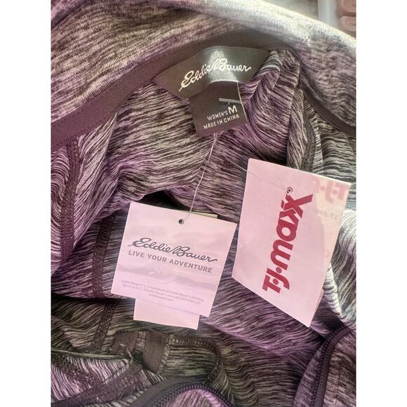 Eddie Bauer Women’s Full-Zip Active Jacket Heather Gray M - Picture 4 of 7